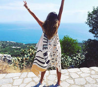 BE A LITTLE WILD pareo vest