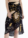 SUNSHINE wrap skirt with frill