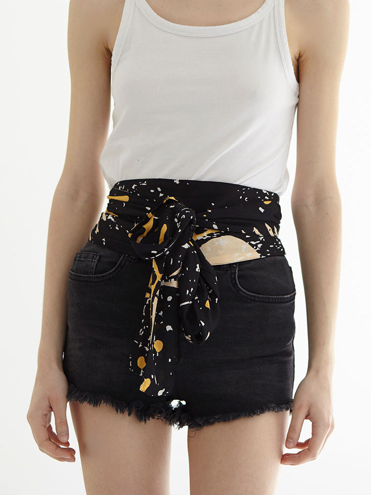 SUNSHINE waist tie belt