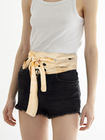 SUNSHINE waist tie belt