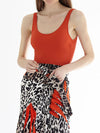 CHEETAH wrap skirt with frill