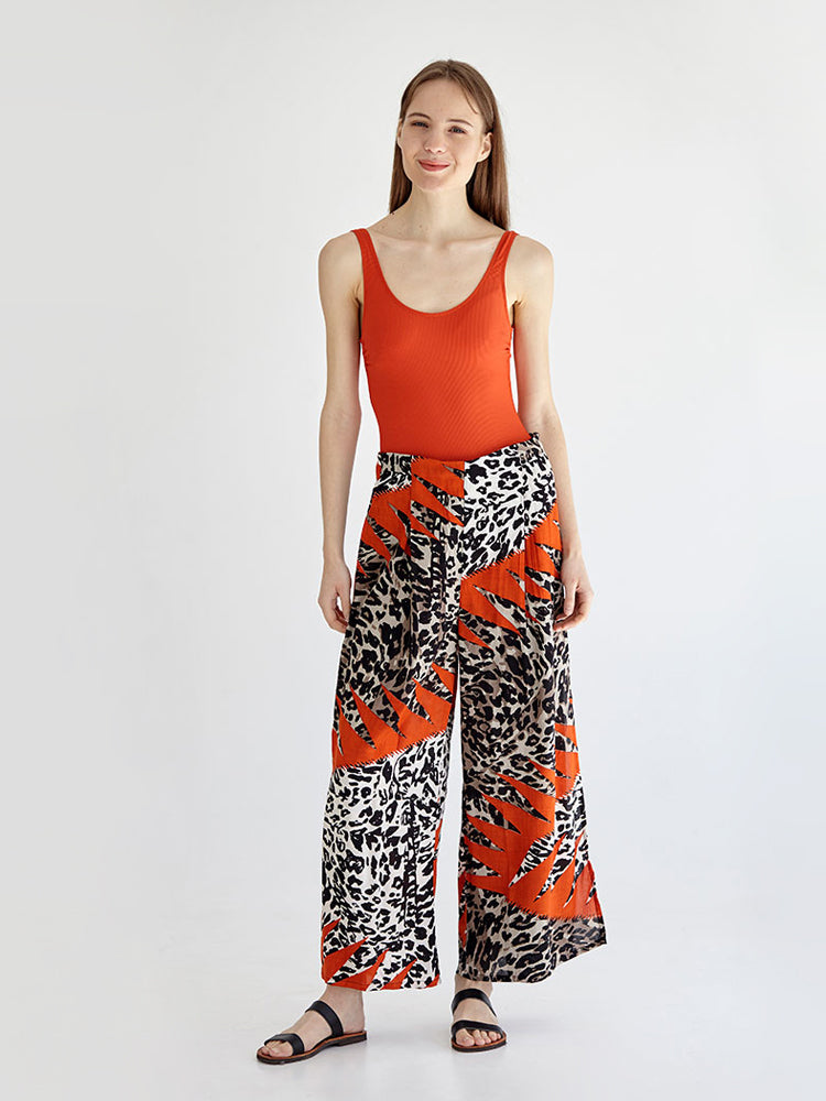 CHEETAH maxi pants