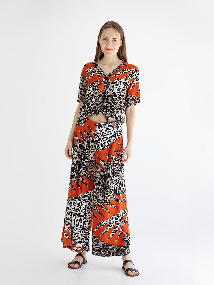 CHEETAH maxi pants