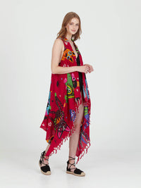 ALEBRIJES pareo vest