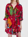 ALEBRIJES boyfriend shirt dress