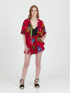 ALEBRIJES cropped shirt