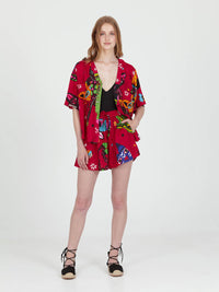 ALEBRIJES cropped shirt
