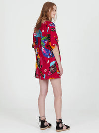ALEBRIJES cropped shirt