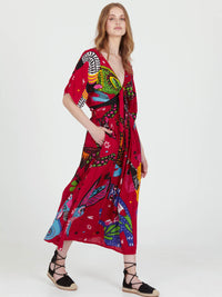 ALEBRIJES tie front top