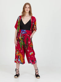 ALEBRIJES tie front top