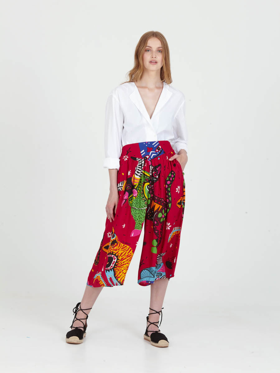 ALEBRIJES wide leg culotte