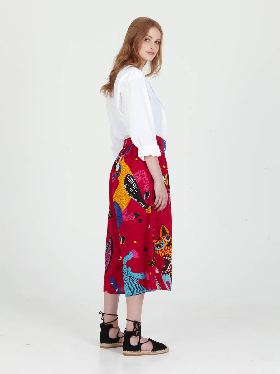 ALEBRIJES wide leg culotte