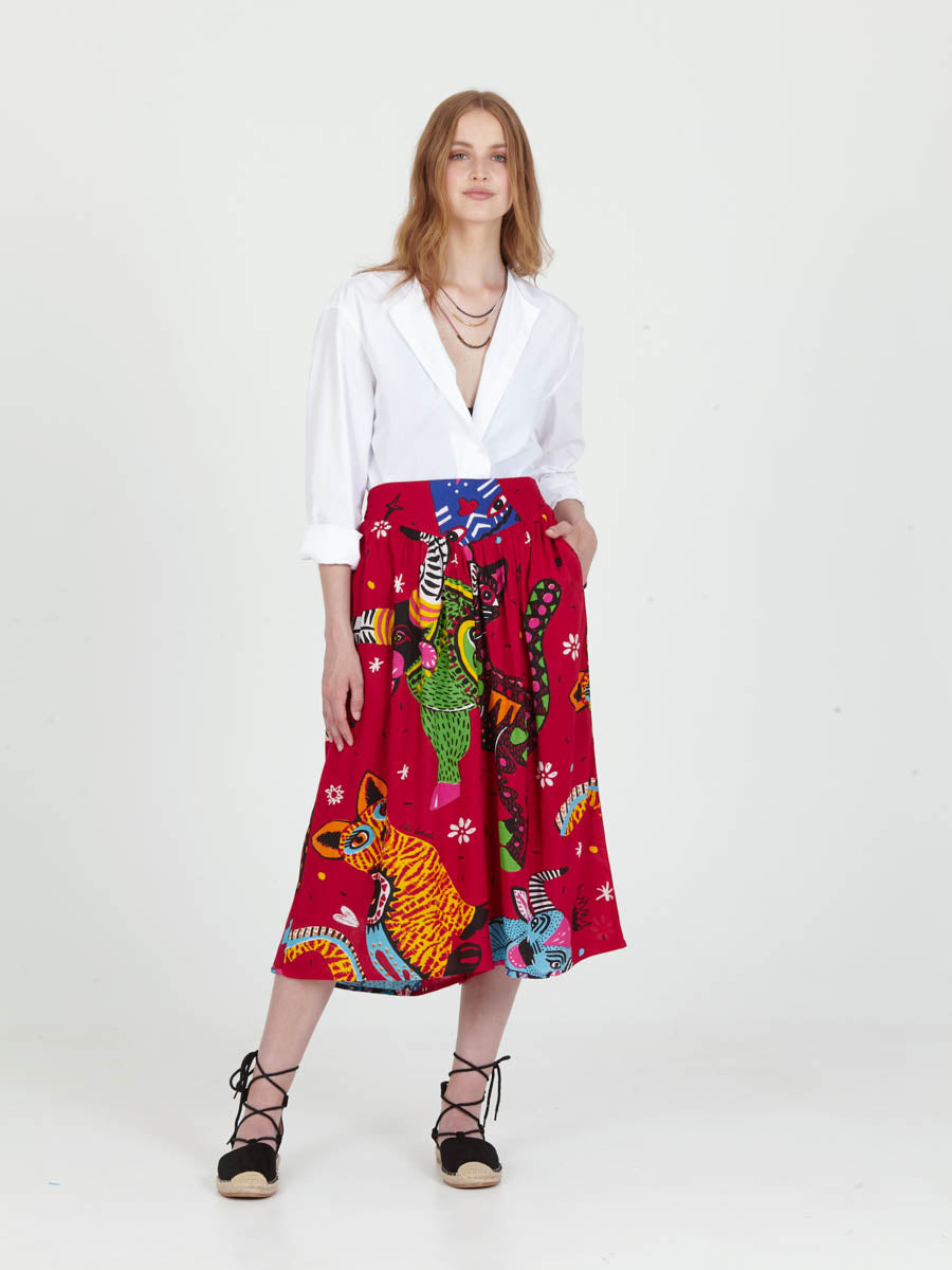 ALEBRIJES wide leg culotte