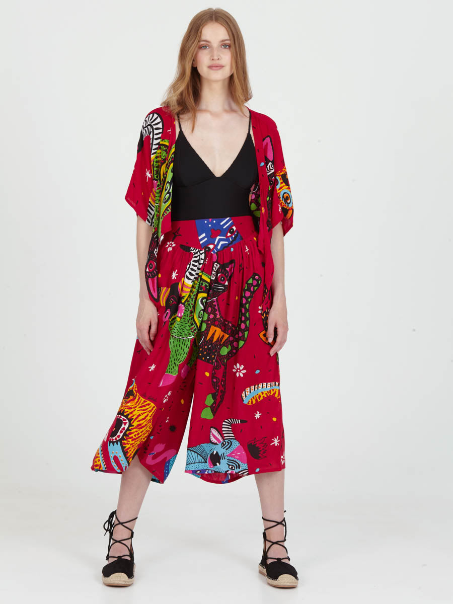 ALEBRIJES wide leg culotte