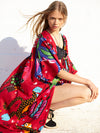 ALEBRIJES loose shirt dress