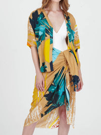 SIESTA cropped shirt