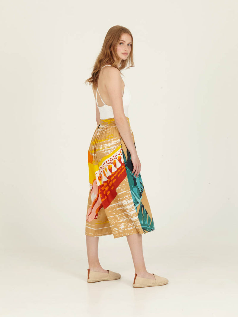 SIESTA wide leg culotte