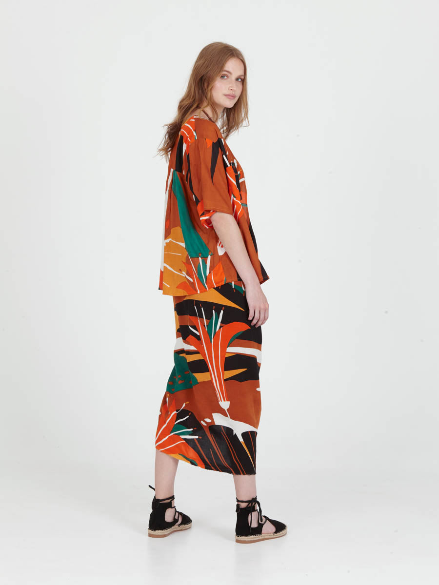 LILIUM cropped shirt