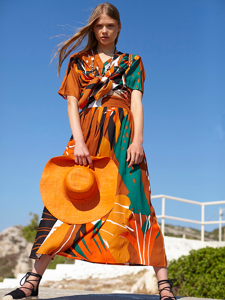 LILIUM cropped shirt