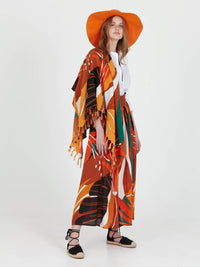 LILIUM midi skirt with extra band on waist back