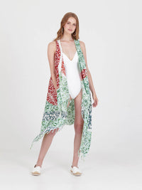 TERRAZZO pareo vest