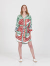TERRAZZO boyfriend shirt dress