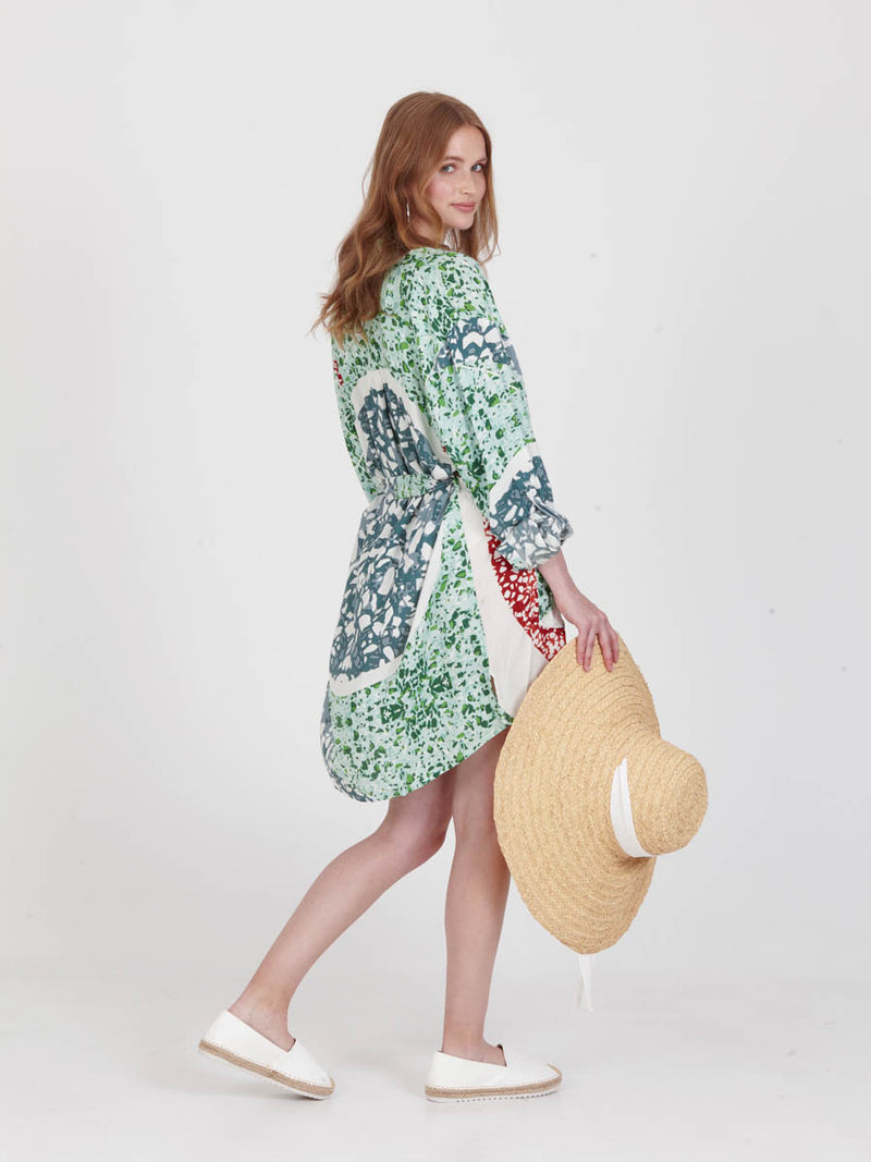 TERRAZZO boyfriend shirt dress