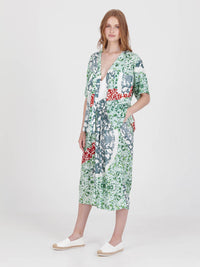 TERRAZZO cropped shirt