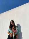 TERRAZZO tie front top