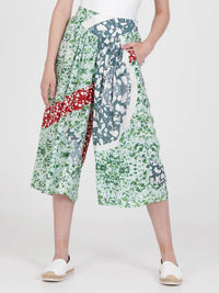TERRAZZO wide leg culotte