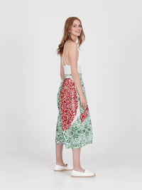 TERRAZZO wide leg culotte