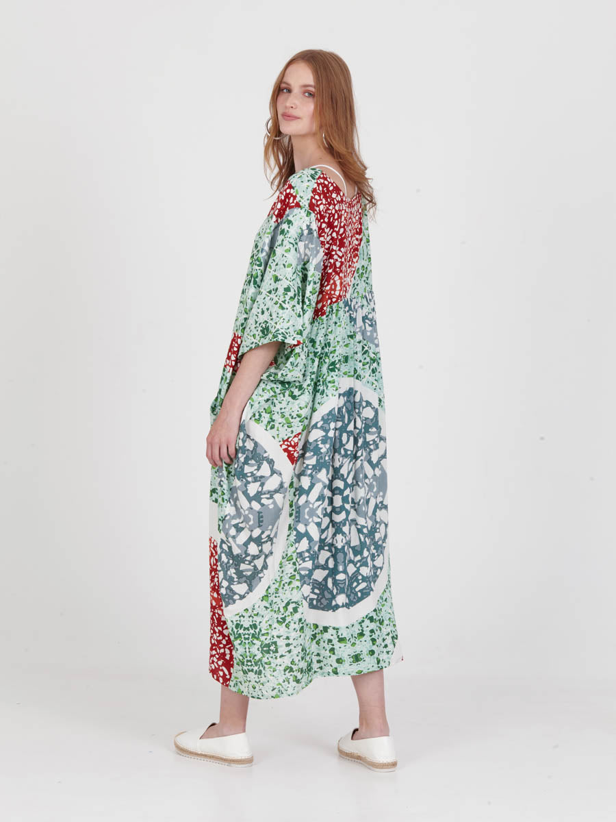 TERRAZZO loose shirt dress