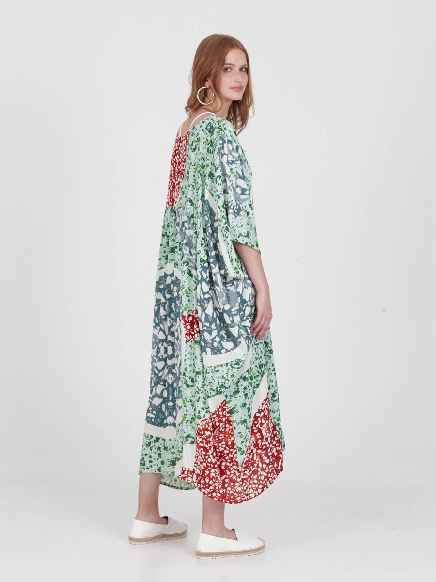TERRAZZO loose shirt dress