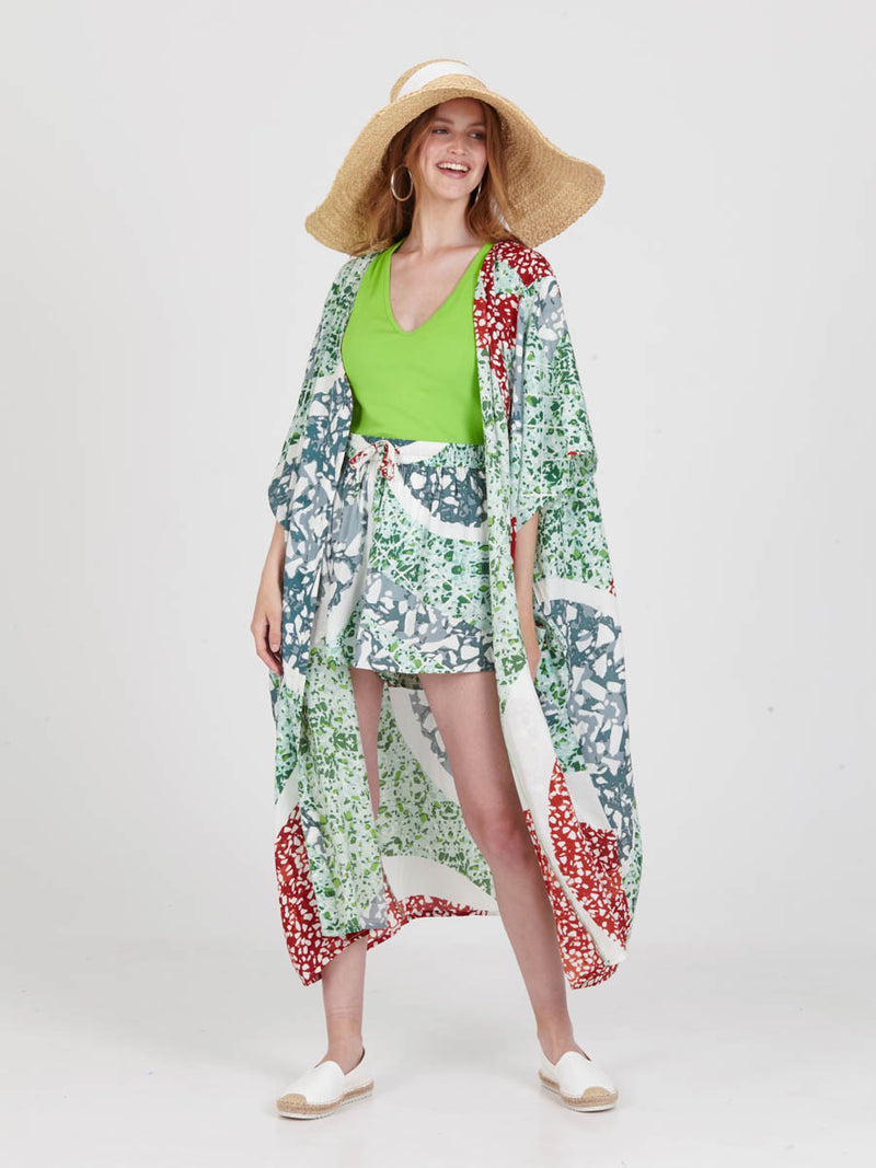 TERRAZZO loose shirt dress