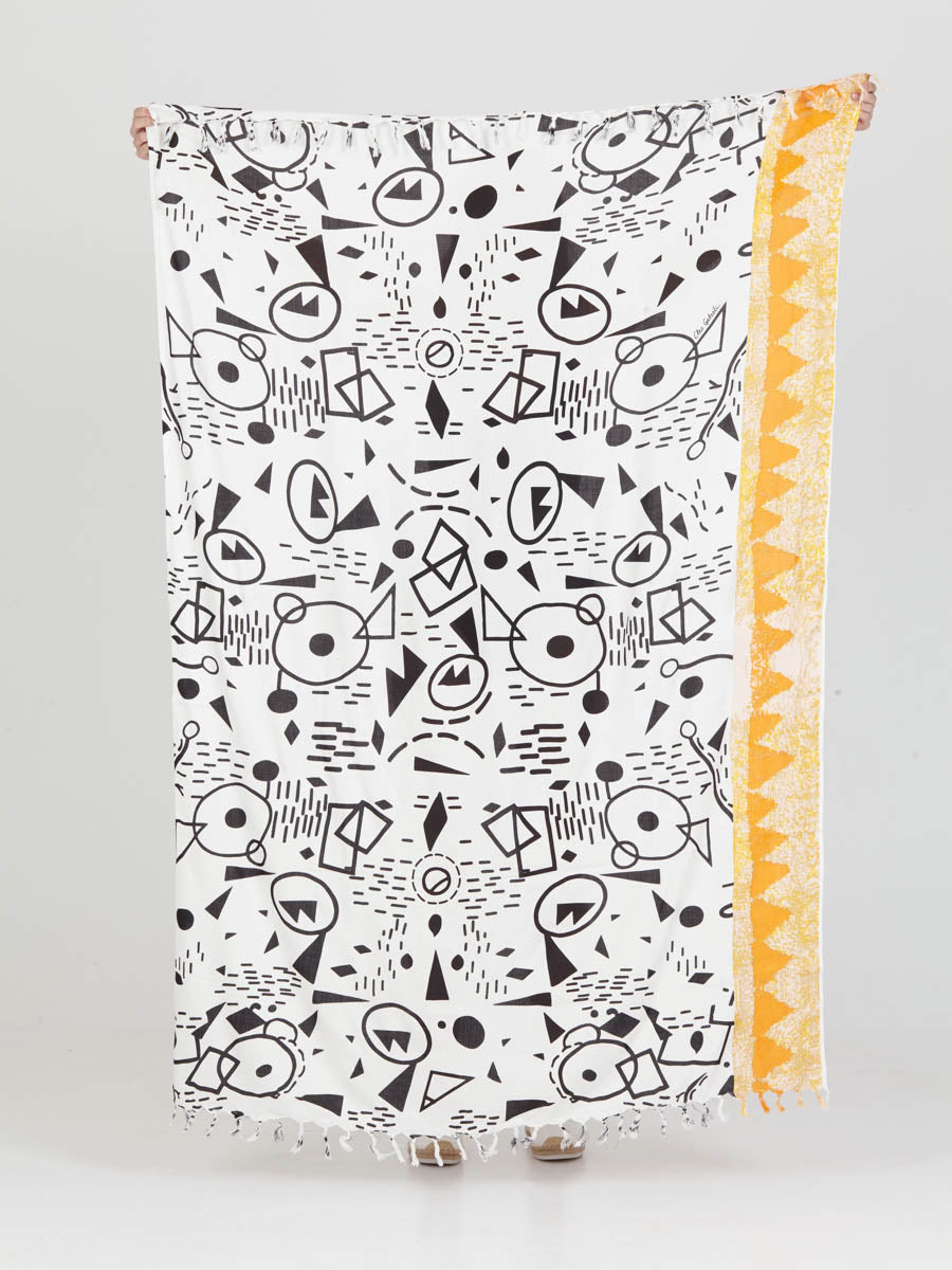 DOODLES pareo sarong
