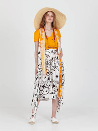 DOODLES pareo vest