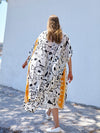 DOODLES loose shirt dress