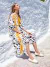 DOODLES loose shirt dress