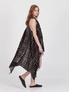 FRINGES BLACK pareo vest