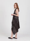 FRINGES BLACK pareo vest