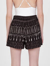 FRINGES BLACK shorts