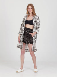 FRINGES BLACK shorts