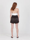 FRINGES BLACK shorts