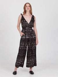FRINGES BLACK jumpsuit