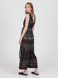 FRINGES BLACK jumpsuit