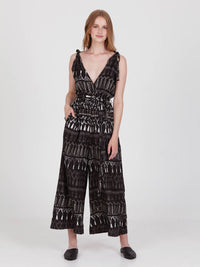 FRINGES BLACK jumpsuit