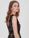 FRINGES BLACK jumpsuit