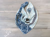 PORCELAIN BLUES foulard