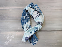 PORCELAIN BLUES foulard