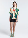 FICUS cropped shirt